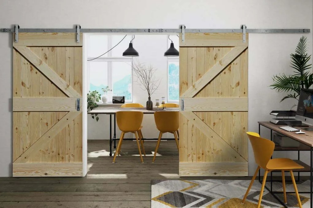 Maatwerk: Schuifdeur - Pijnboom