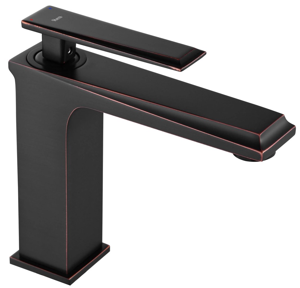 Wastafelkraan Rea Romano Old Black Low