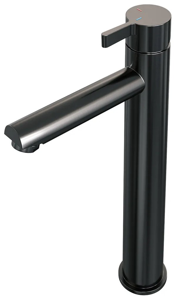 Brauer Gunmetal Edition ColdStart verhoogde wastafelkraan energy-saving model E gunmetal geborsteld PVD