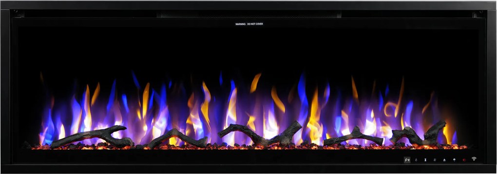 FJORTA Elektrische Sfeerhaard 40"ODIN– 102 cm – 800 / 1600 Watt