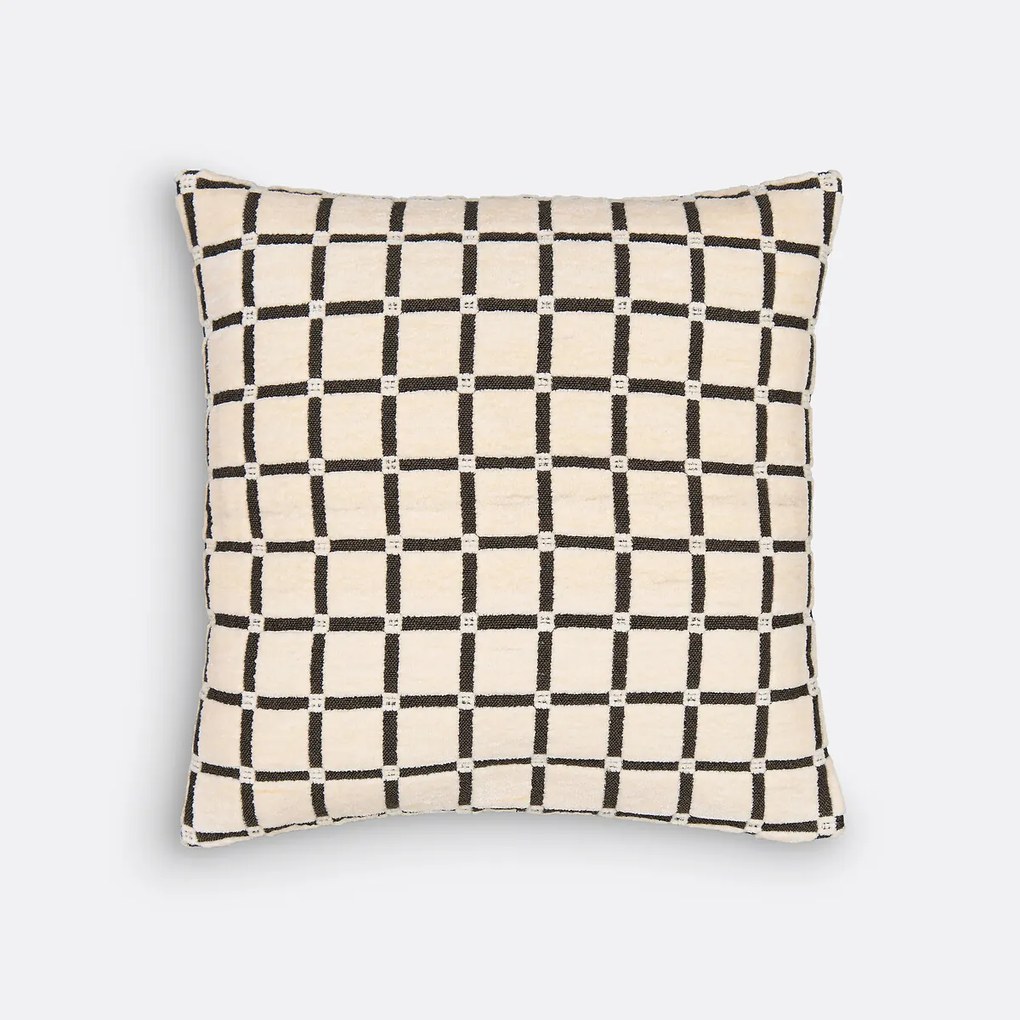 Kussenhoes in jacquard 50x50 cm, Laeto