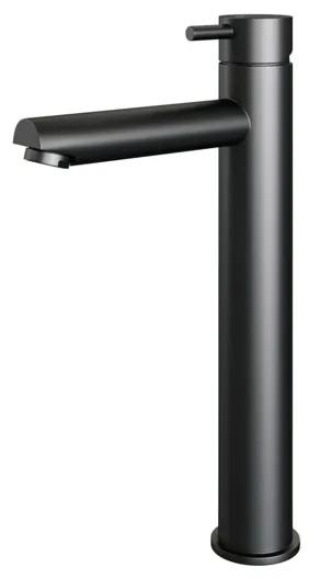 Brauer Black Edition Wastafelmengkraan verhoogd type HD5 greep ColdStart zwart mat 5-S-002-HD5
