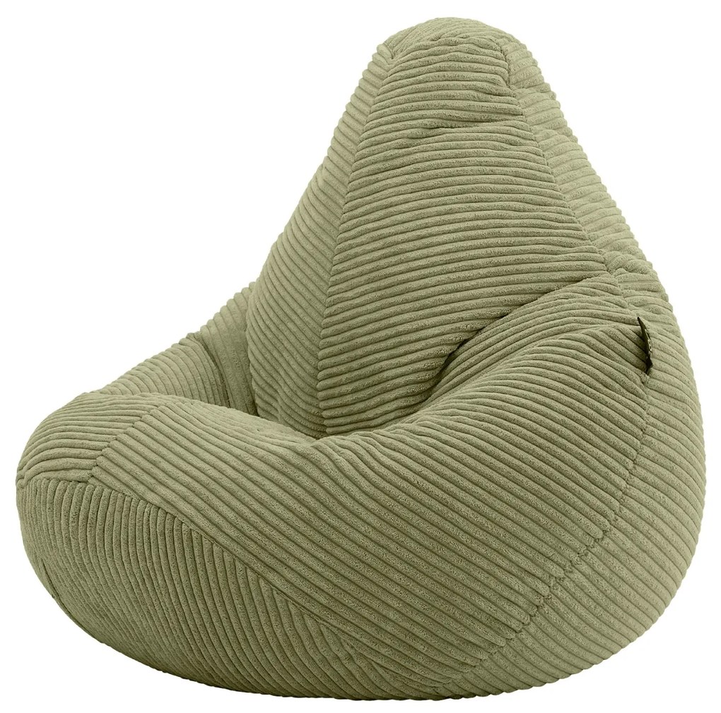 Chillz Kinder Zitzak Corduroy - Olijfgroen