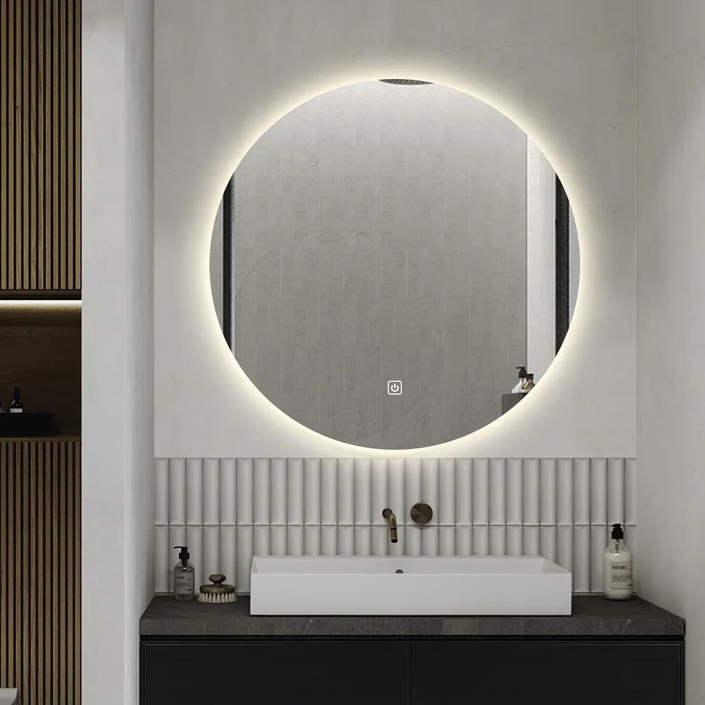 Saniclear Circle ronde spiegel met LED verlichting 120cm incl. spiegelverwarming