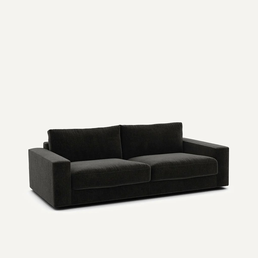 Slaapbank in chenille fluweel, Skander