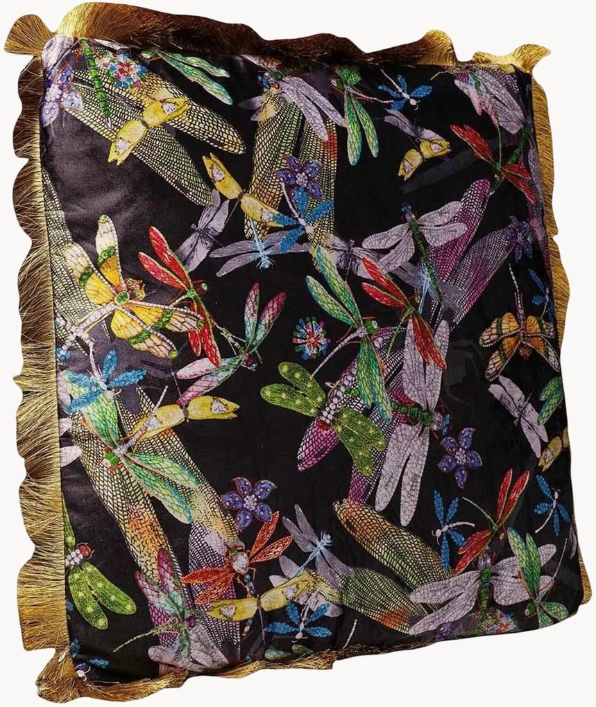 Fluwelen kussen Tropical