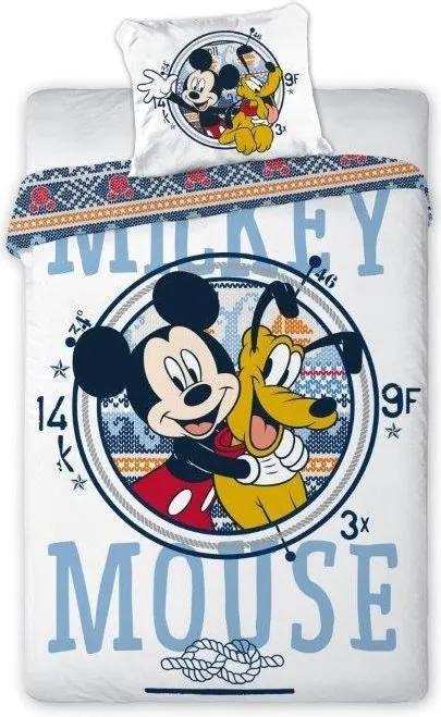 Dekbedovertrek Mickey Mouse ledikant 100x135/40x60 cm
