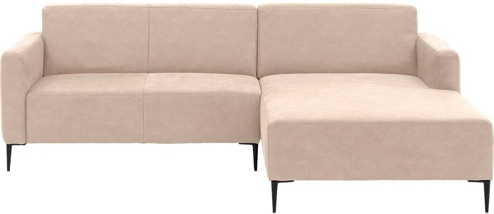 Goossens  Key West beige, micro leer, 2-zits, modern design