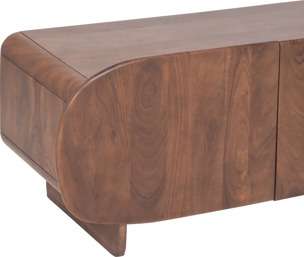 Organisch Gevormde TV Meubel 180cm - 180x40x50cm.