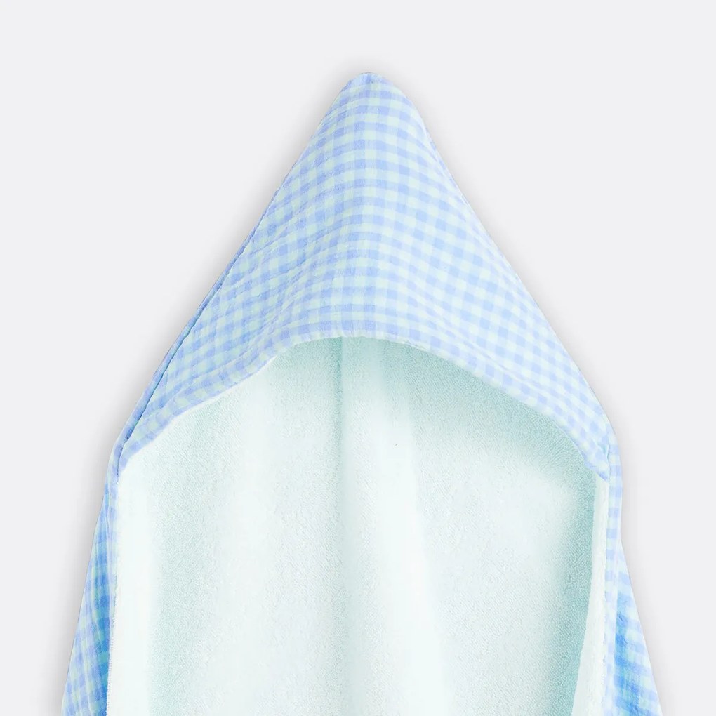 Badcape in tetra en badstof, Croizic