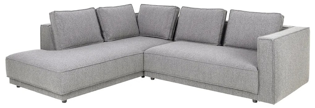 Hoekbank Grijs Boucle Hoek Links