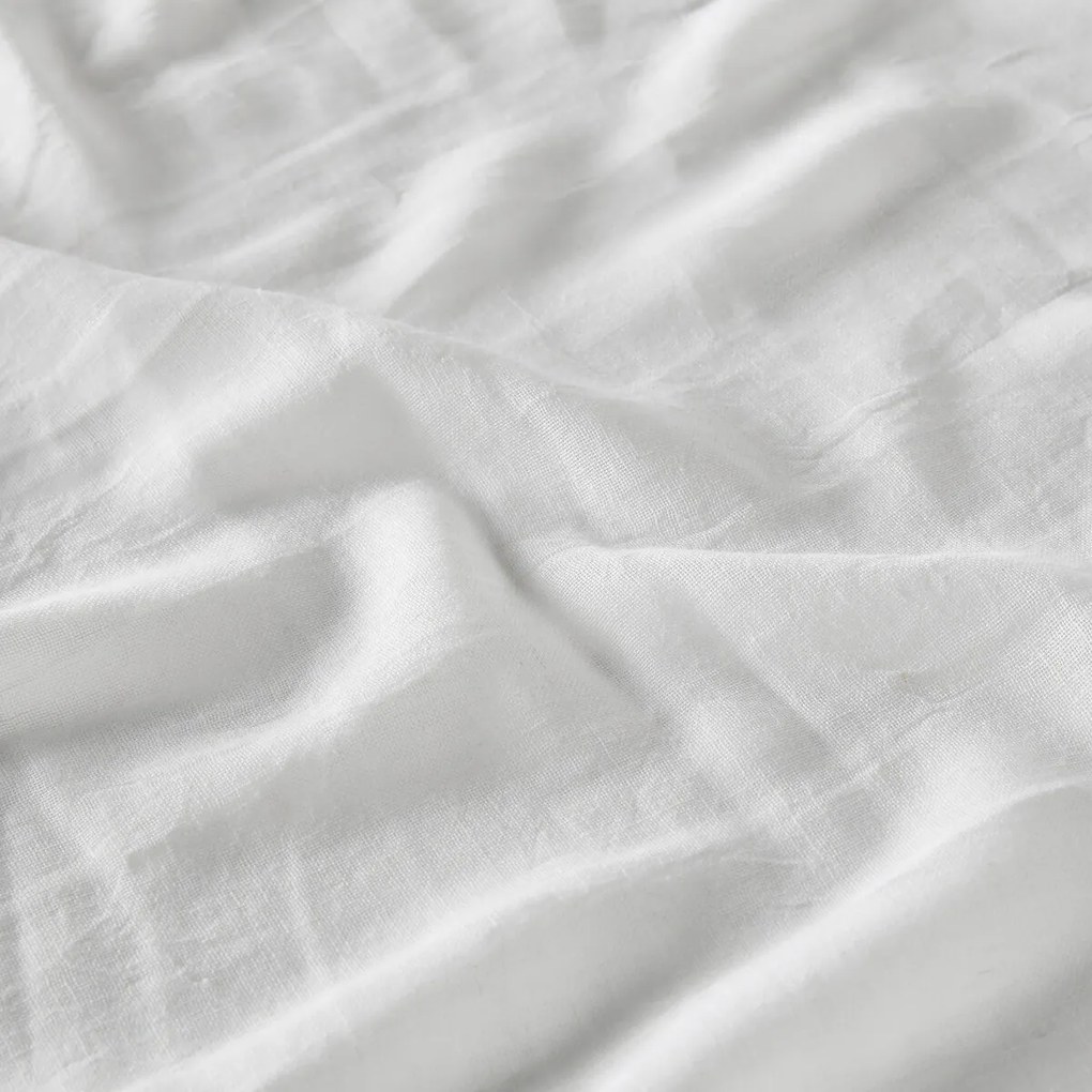 Lussengordijn in polyester en linnen Aron