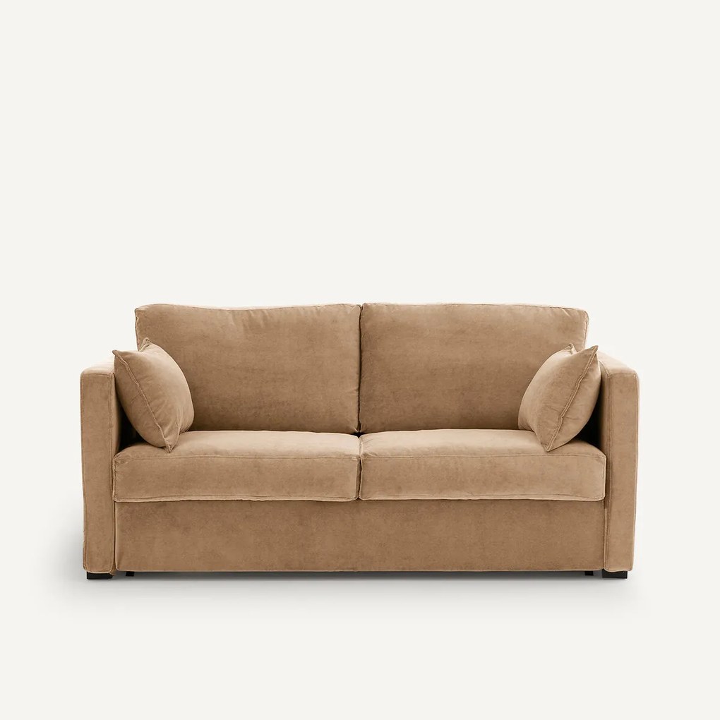 3-zits bank, omvormbaar, stonewashed fluweel, NEO KINKAJOU