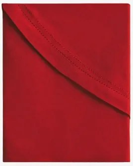 Tafelkleed Van Ø150 Cm In Eirsen-katoen Rood – Bordeaux - Sklum