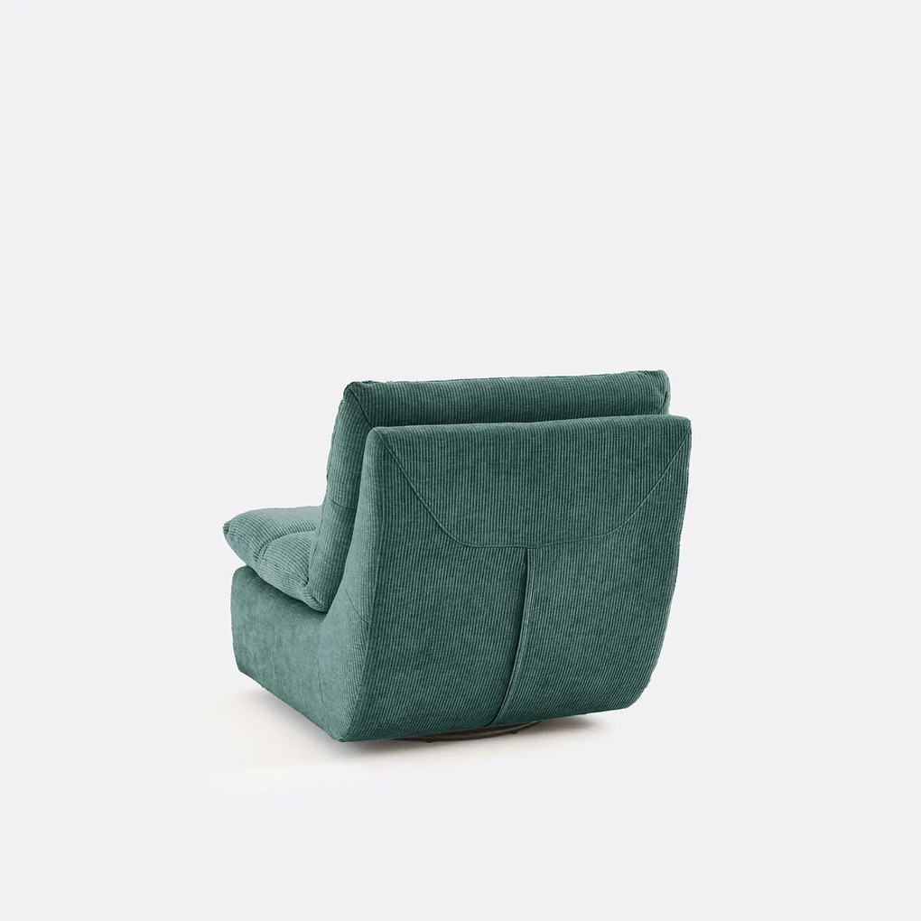 Reliëffluwelen draaifauteuil, ERABLE