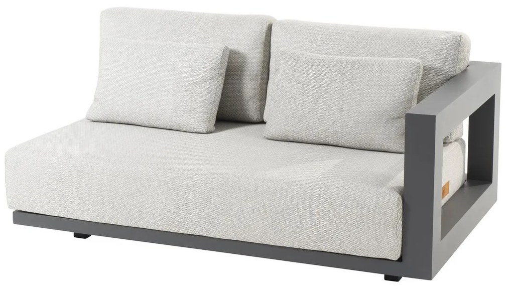 4 Seasons Outdoor Metropolitan loungeset links * SALE * Loungeset houtkleur weerbestendig