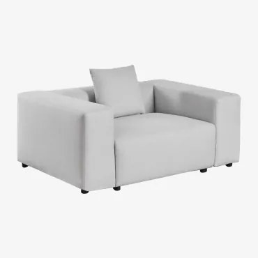 Bruna Fauteuil ↔︎165 Cm Stof Gris Glacial - Sklum