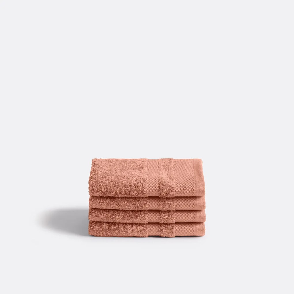 Set van 4 Egyptisch katoenen gastendoekjes 600g/m², Kheops