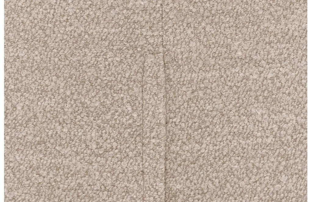 Goossens Eetkamerstoel Koncept bruin stof leuning, modern design