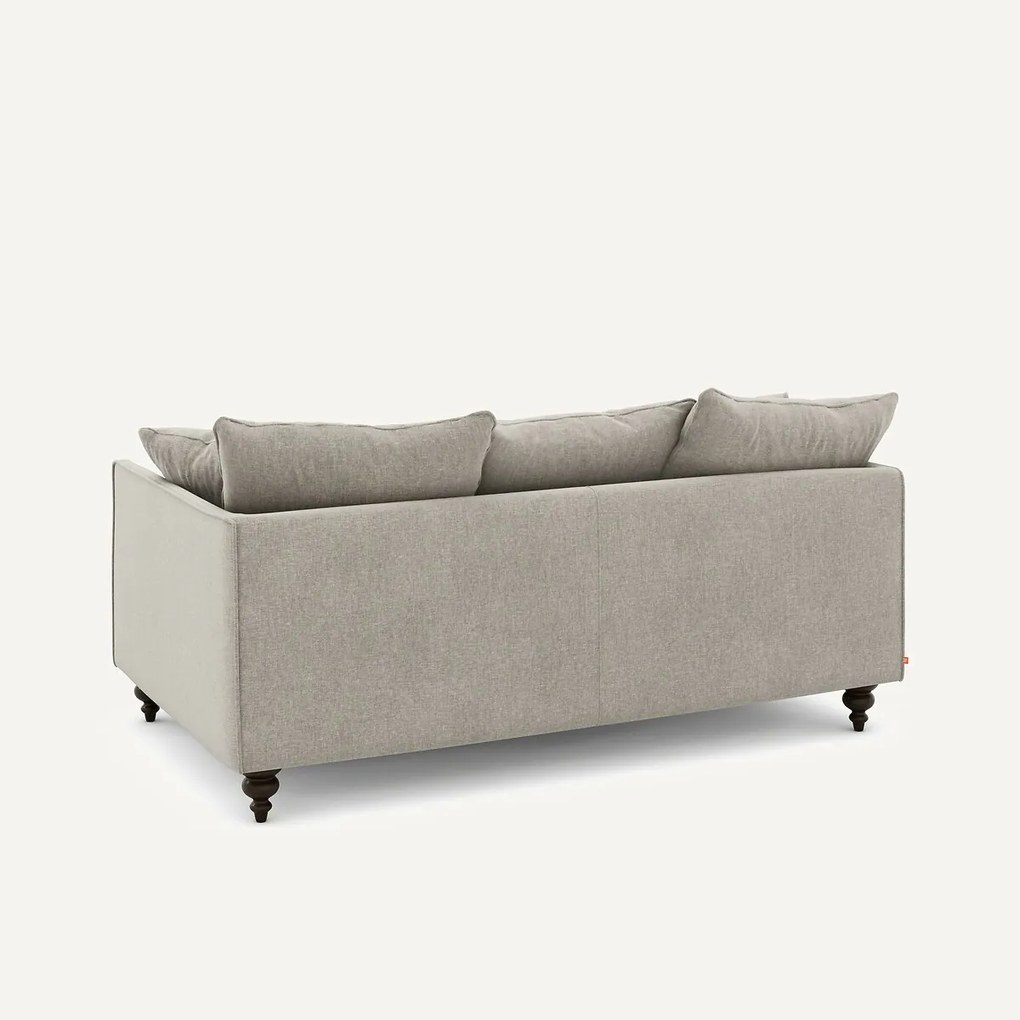 Compacte fluwelen chenille bank, Lazare