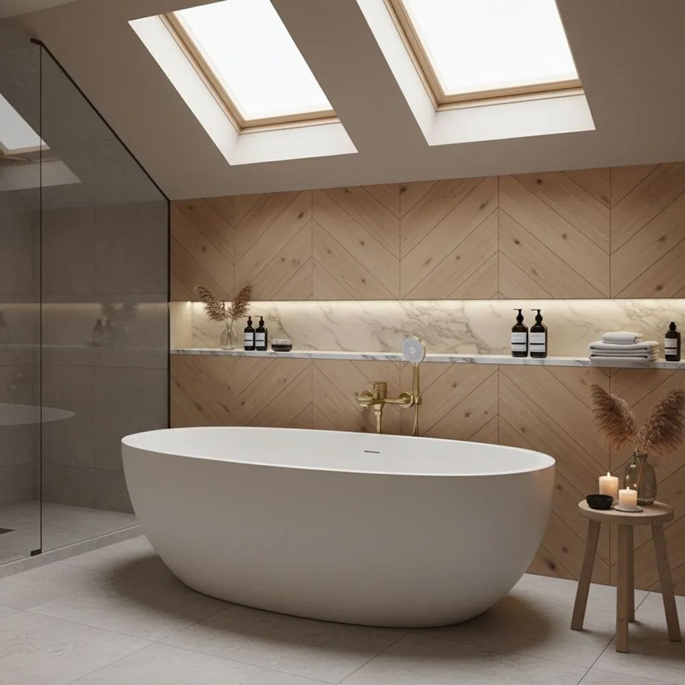 Badmengkraan REA DROP Brush Gold