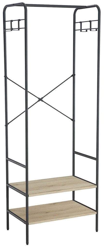 Kast met Planken Lazu 64x40x180cm