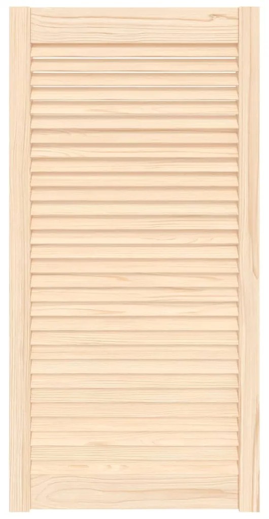 vidaXL Louvredeur 99,3x49,4 cm massief grenenhout