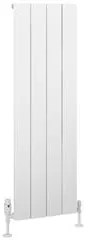 Eastbrook Charlton radiator 35x120cm aluminium 775W wit mat