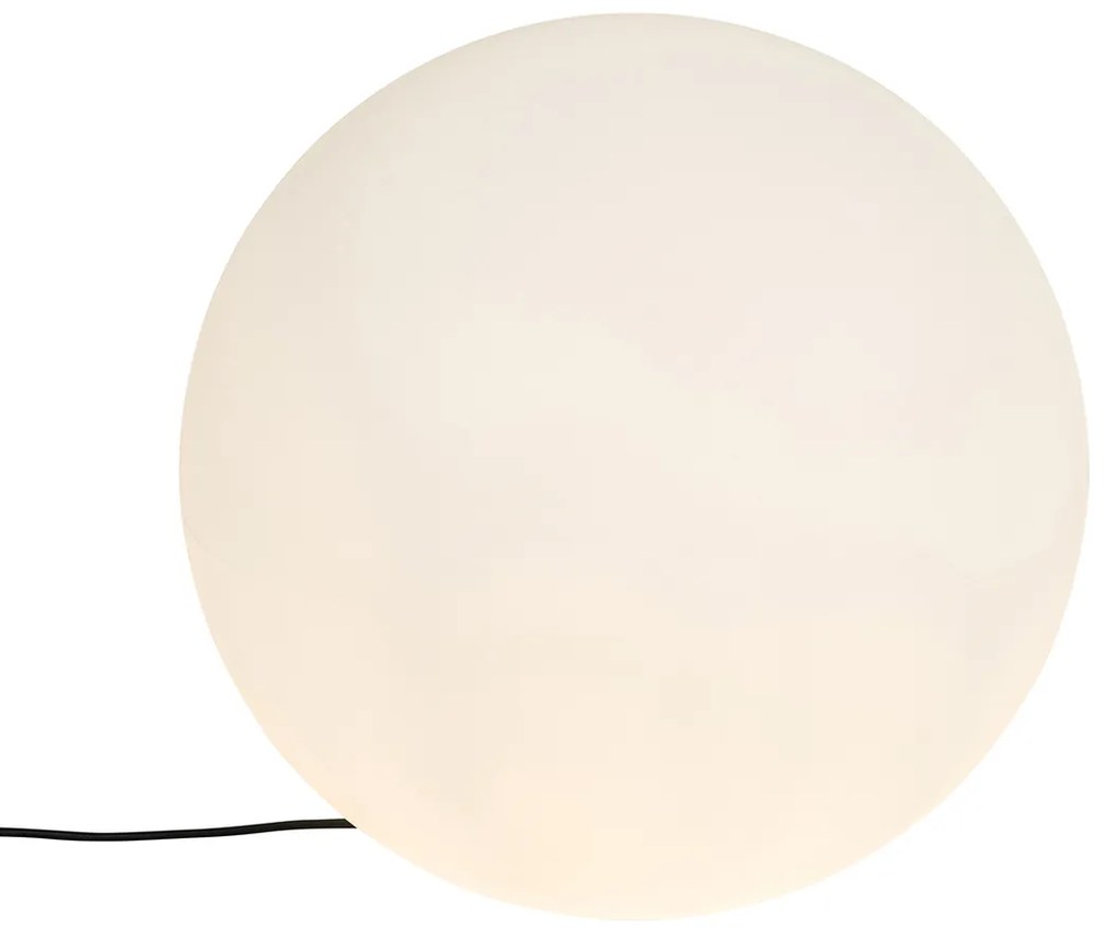 Smart buitenlamp met dimmer wit 56 cm incl. Wifi A60 IP65 - Nura Modern E27 IP65 Buitenverlichting bol / globe / rond