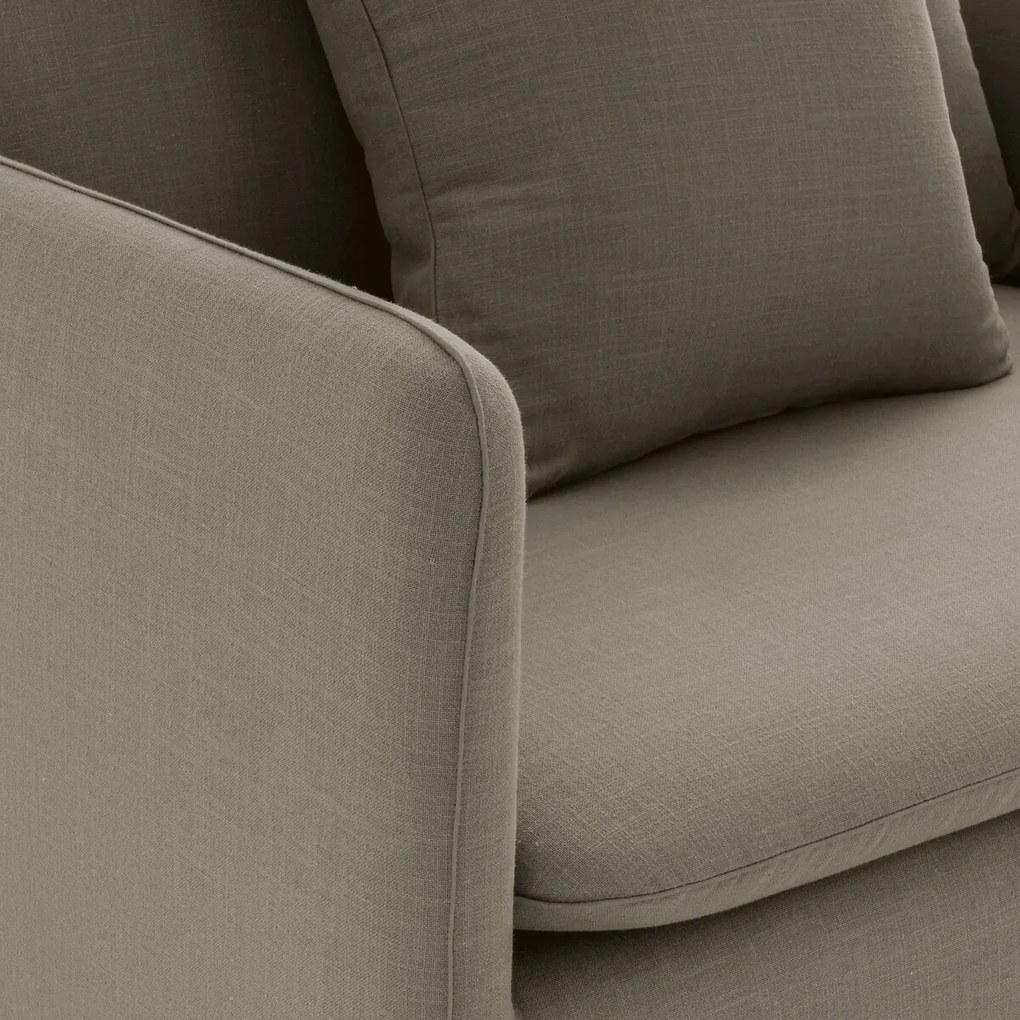 Fauteuil XL linnen/viscose, Ivete