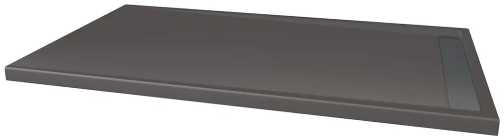 Xenz Easy-Tray douchebak 160x90x5cm antraciet