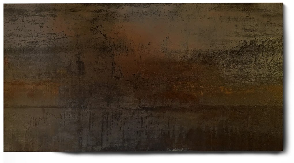 Vloertegel 30x60 Cm Metallook Roest Bruin Mettallica A111