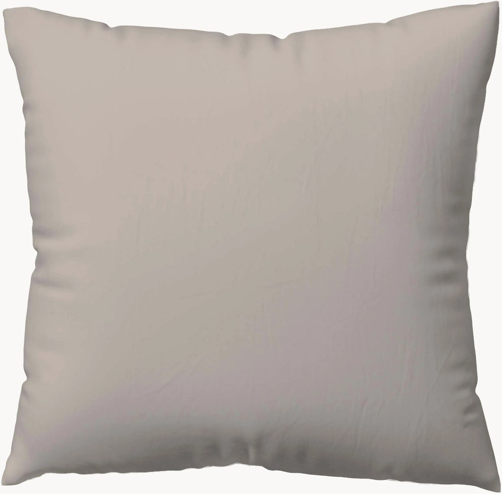 Katoenen kussenhoes Woven Satin, B 80 x L 80 cm