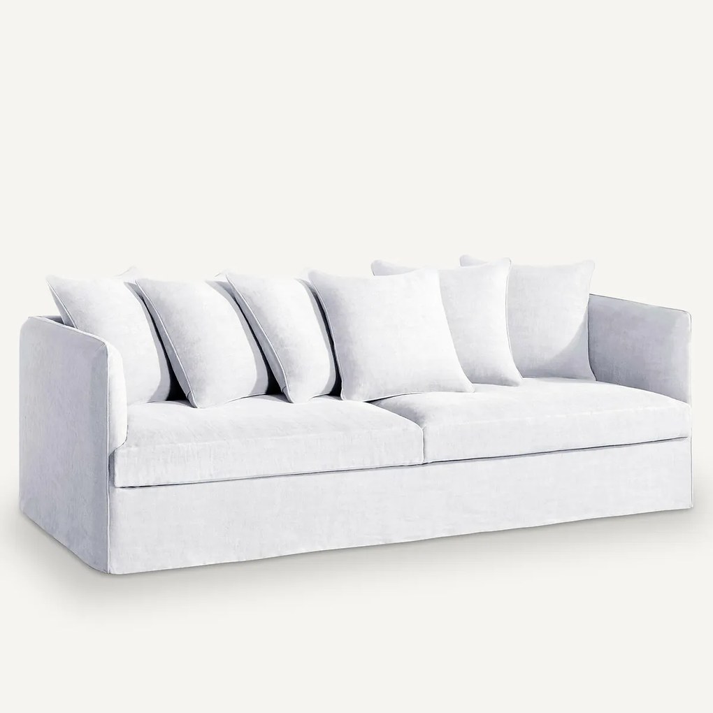 Bankhoes in stonewashed dik linnen Neo Chiquito