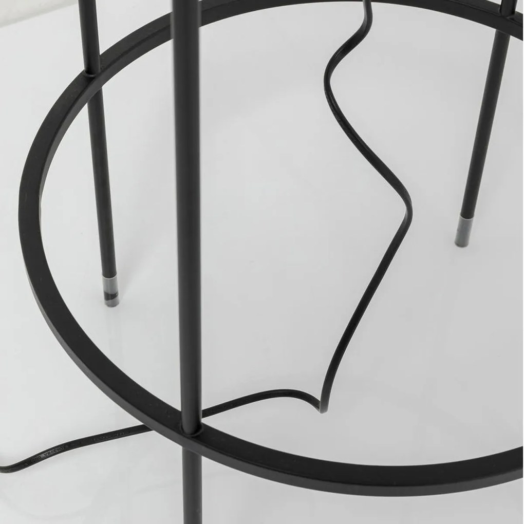 Kare Design Pear Black Peervorm Design Vloerlamp 158 Cm