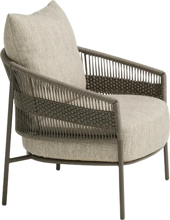 Taste by 4 Seasons Campo loungestoel Terre Loungestoel bruin weerbestendig