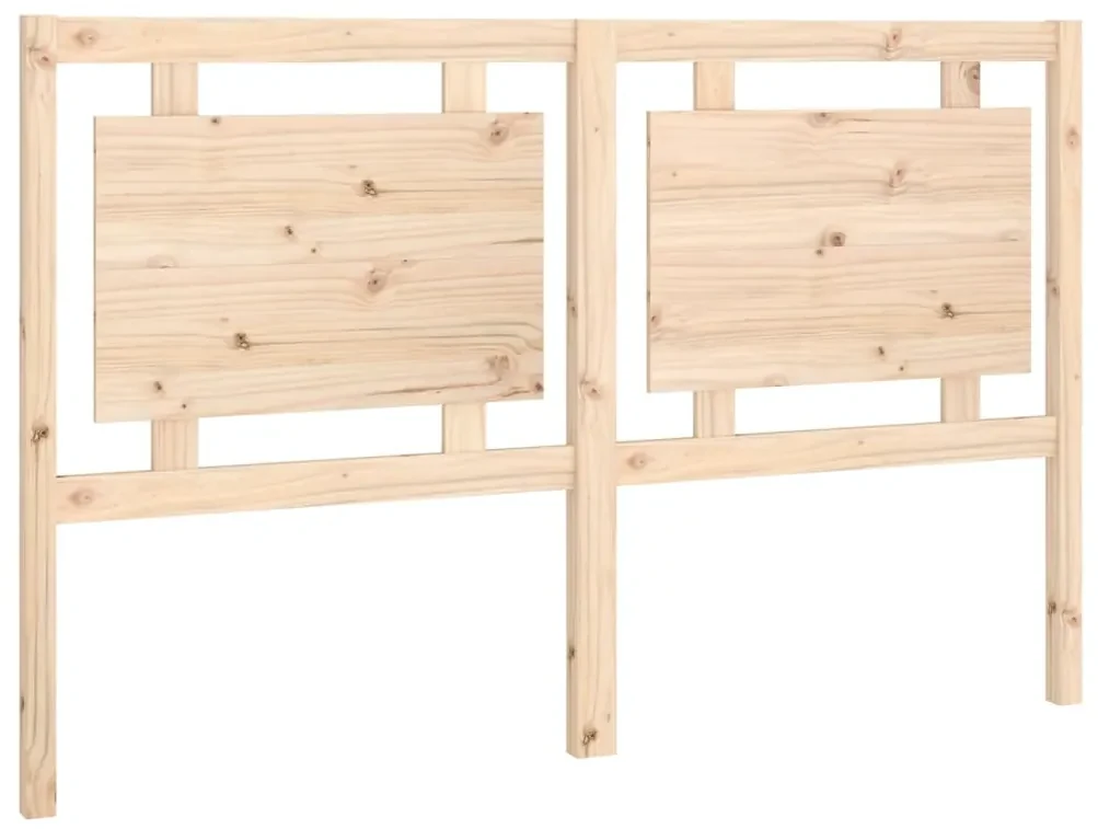 vidaXL Hoofdbord 155,5x4x100 cm massief grenenhout