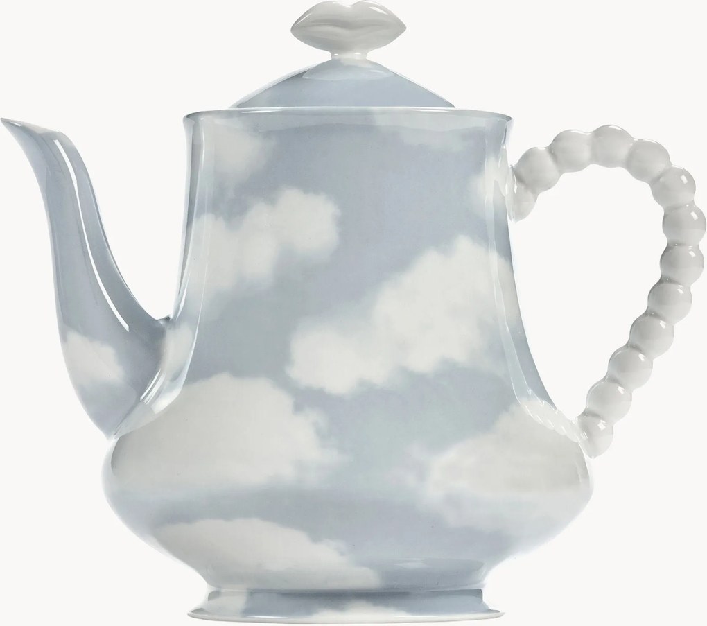 Handgemaakte porseleinen theepot Les Objets Mouleversants, 850 ml