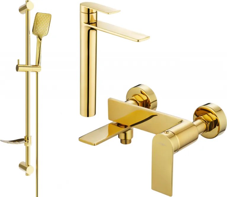 Mexen Zero DF62 badset, goud - 7113DF62-50
