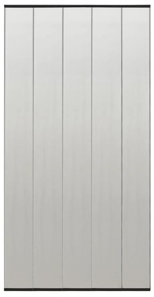 vidaXL Vliegengordijn 5-delig 120x240 cm mesh zwart