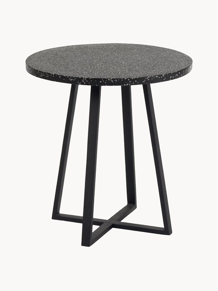 Ronde tuintafel Tella van terrazzo, Ø 70 cm