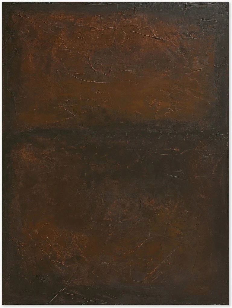 Handgeschilderd ingelijst canvas Dark