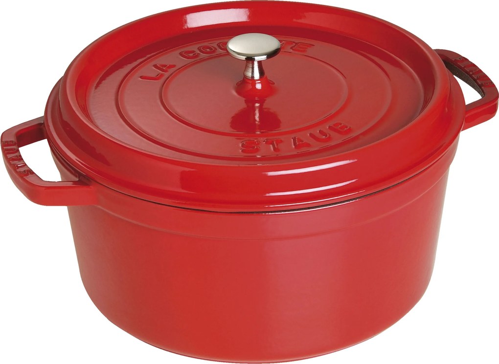 Staub La Cocotte Cocotte 28 cm / 6,75 l, Rond, Kersenrood - La Cocotte - Staub