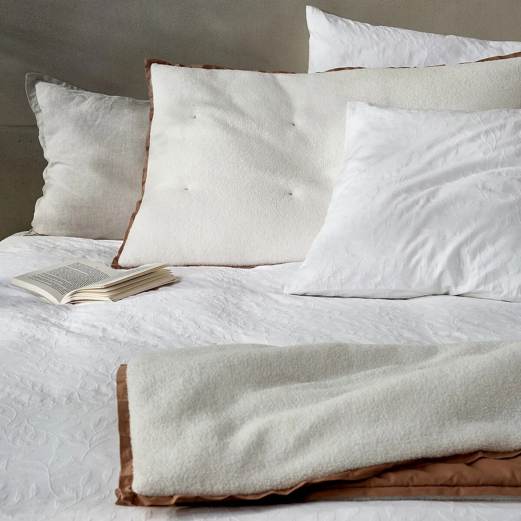 Kussensloop van plantaardig jacquard katoen, Miren