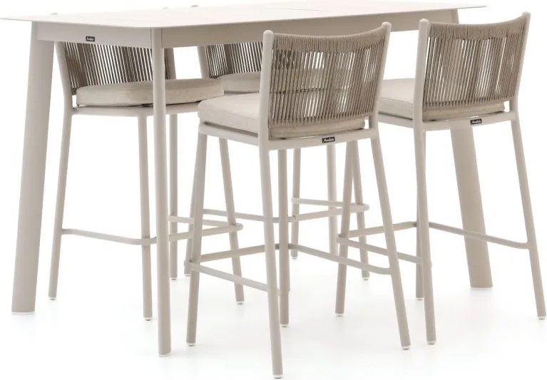 Barset Manifesto  | 4 personen | Tuinset aluminium | 5-delig | Kees Smit Tuinmeubelen