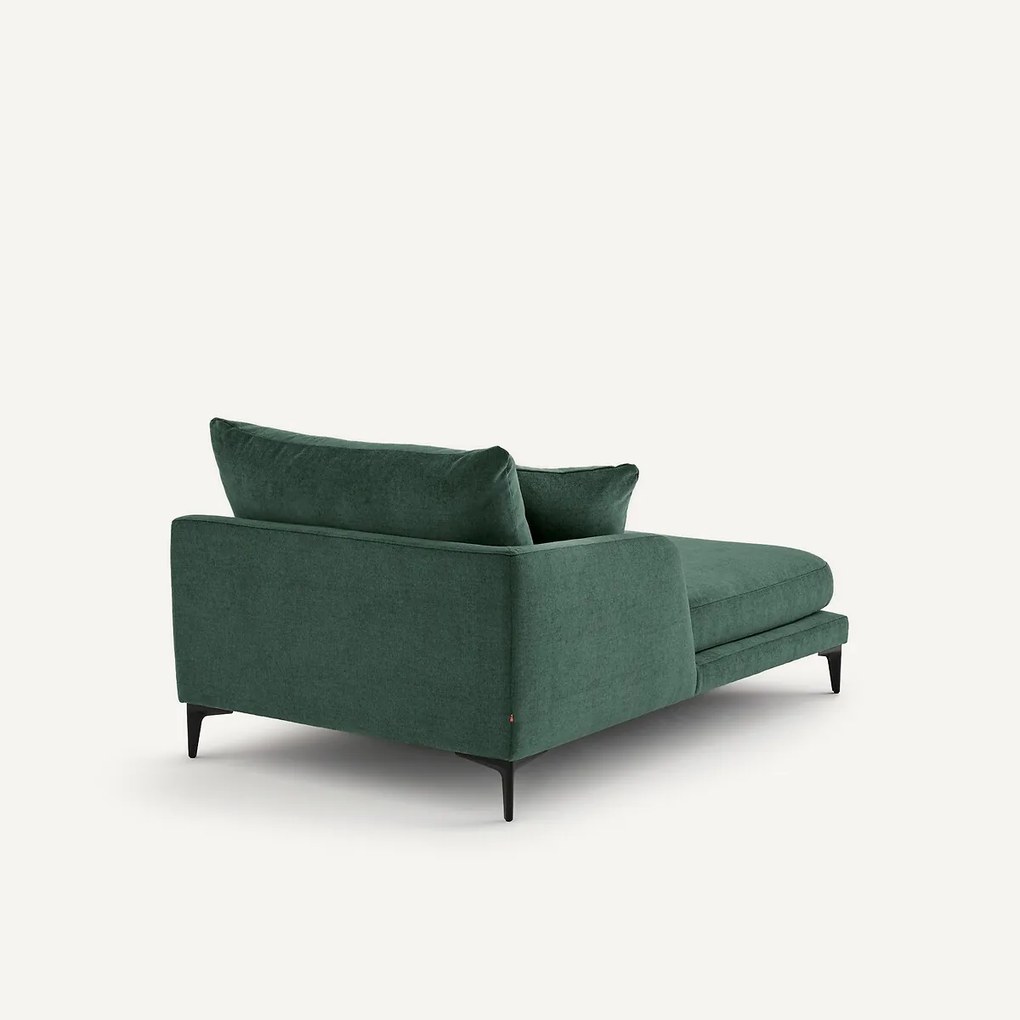 Longchair van polyestermix, MODERNISTE, ontwerp Emmanuel Gallina