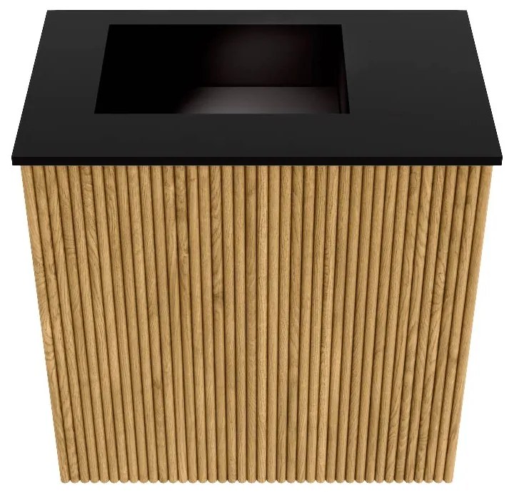 Mondiaz Joya 40cm toiletmeubel oak met wastafel faye links 1 kraangat urban