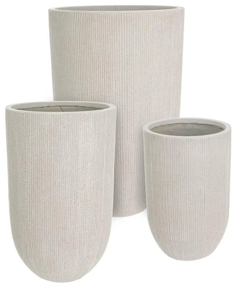 Bizzotto | Set van 3 bloempotten Brush