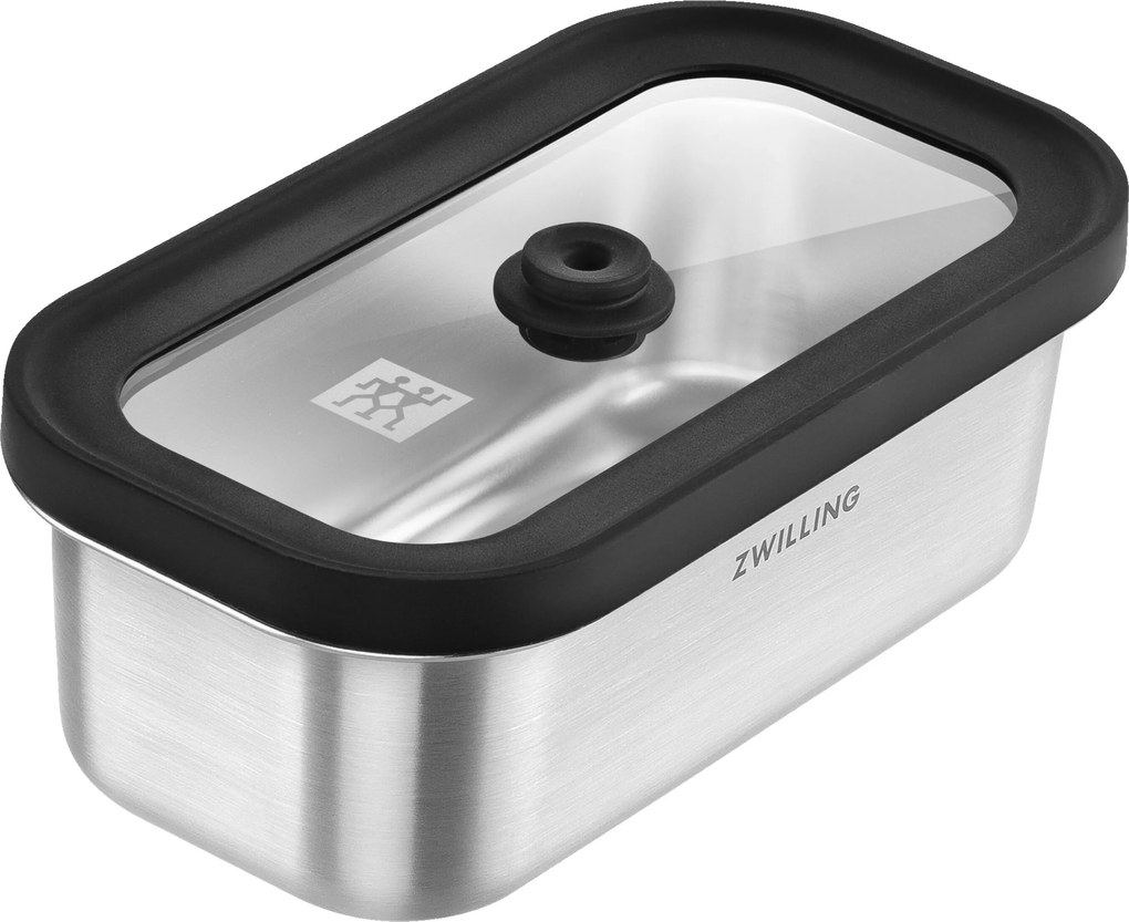 ZWILLING Fresh & Save STAINLESS Vacuümdoos S, Roestvrij staal, Zilver - Fresh & Save STAINLESS - ZWILLING