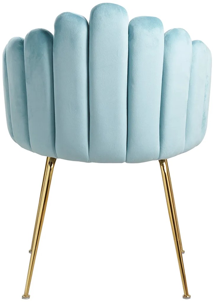 Bhoja stoel van fluweel